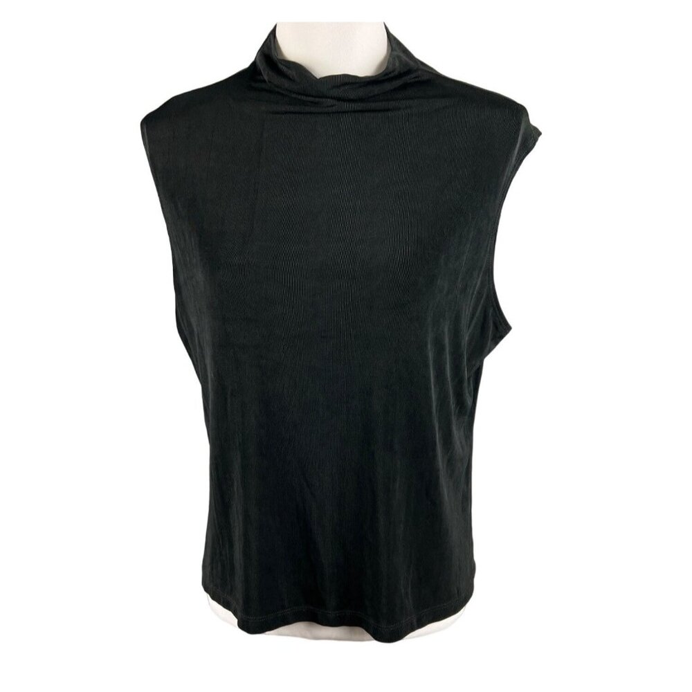 VIntage Chico's Private Edition Sleeveless High Neck Blouse Size L